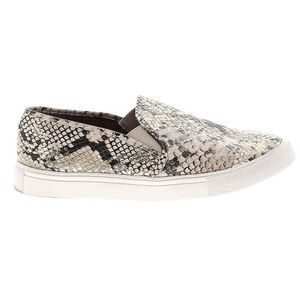 Steve Madden Safary Snakeskin Animal Print Slip On Shoes Sneakers Size 7.5